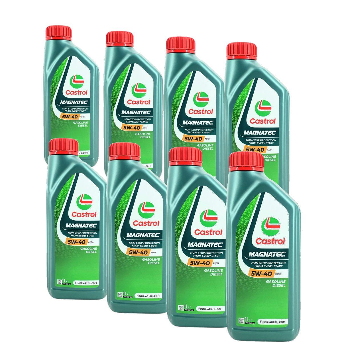 Castrol Magnatec 5W-40 A3/B4 8x1 Liter