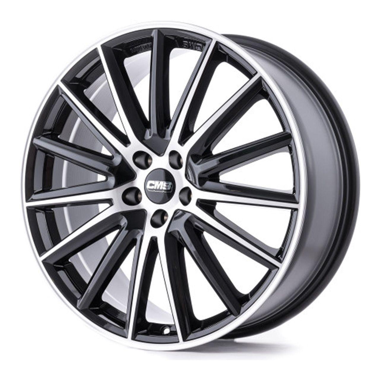 CMS C23-DB diamond black gloss 9.0Jx18 5x112 ET44