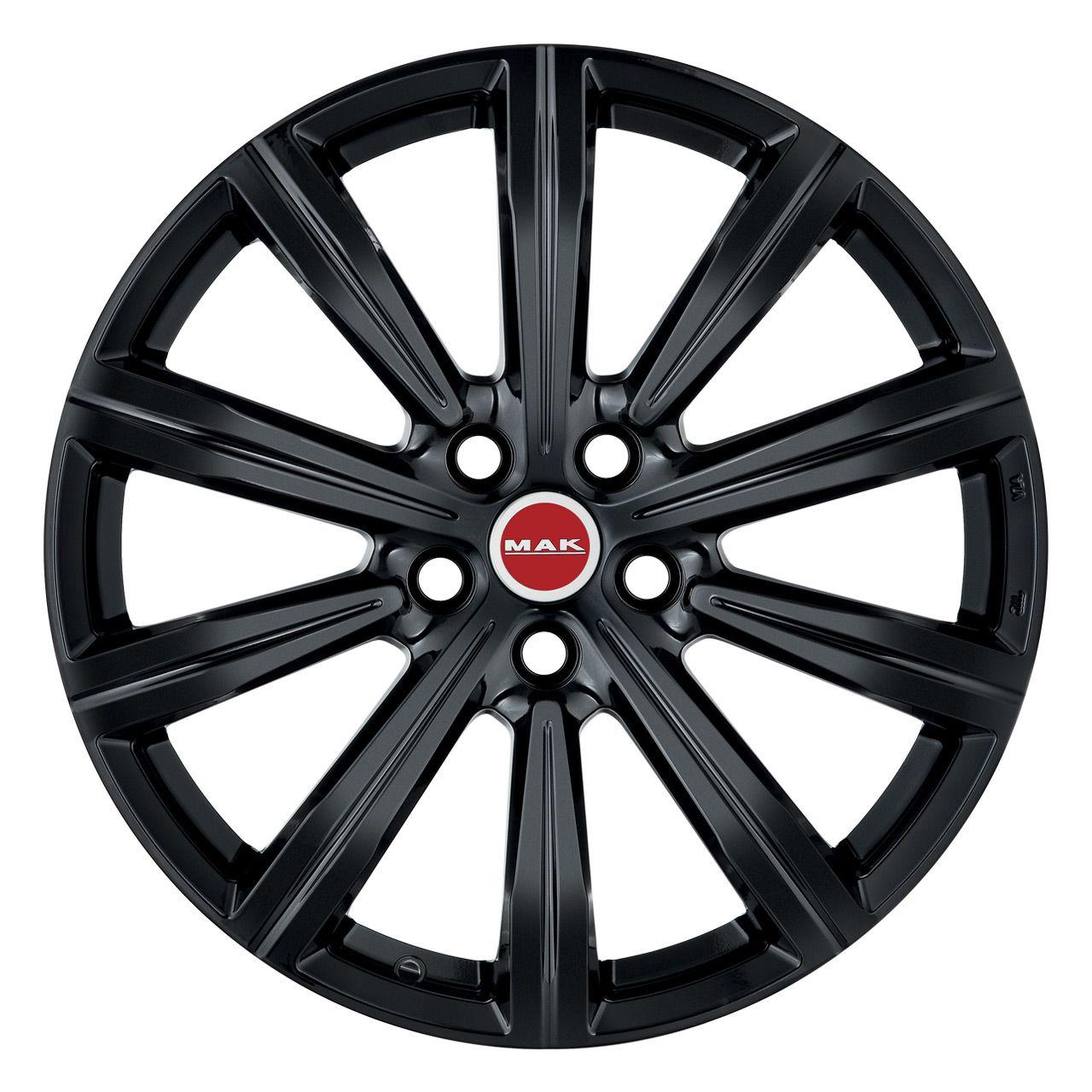 MAK BIRMINGHAM UNIVERSAL gloss black 9.5Jx22 5x112 ET31