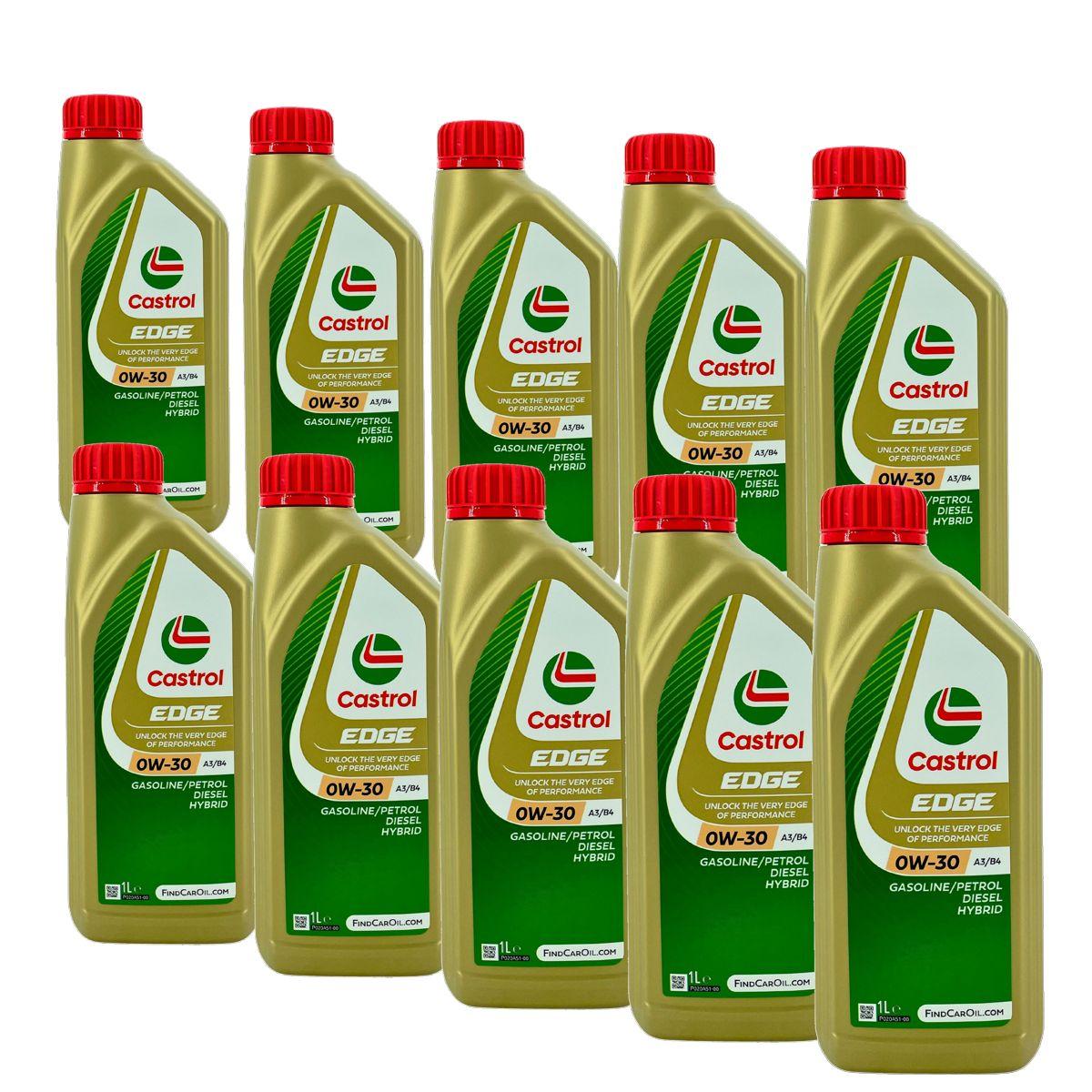 Castrol Edge 0W-30 A3/B4 10x1 Liter