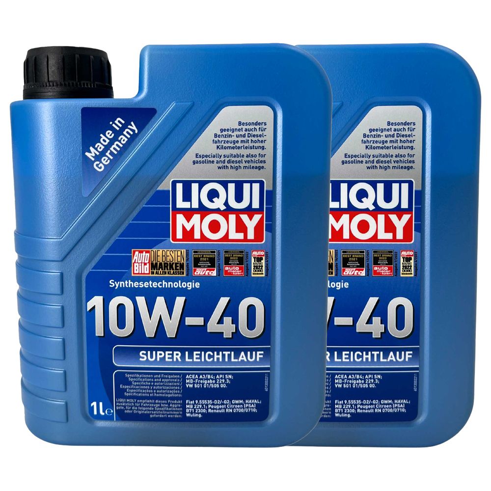 Liqui Moly Super Leichtlauf 10W-40 2x1 Liter
