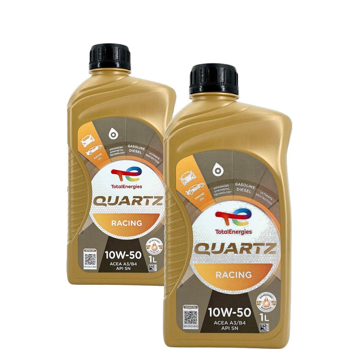 Total Quartz Racing 10W-50 2x1 Liter