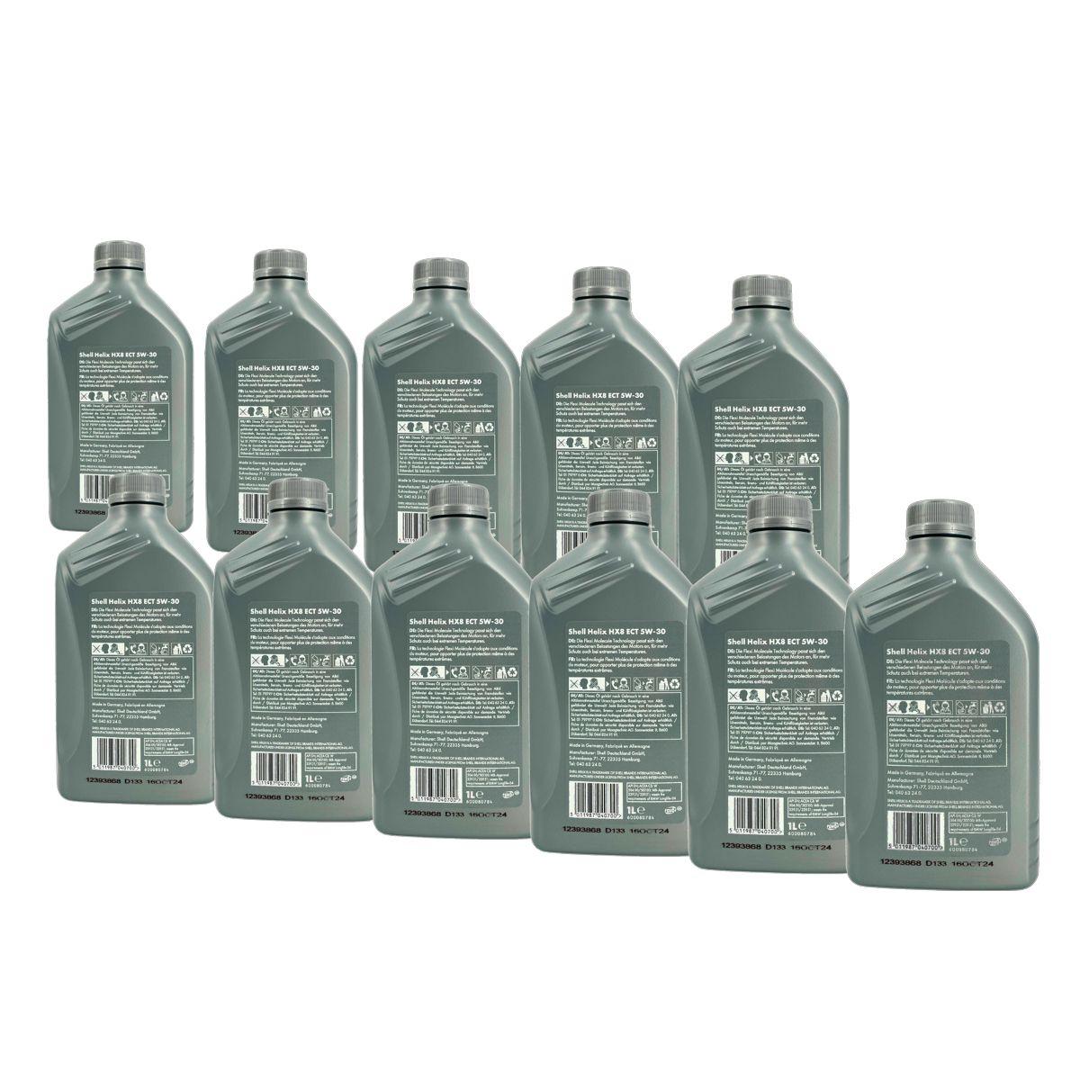 Shell Helix HX8 5W-30 ECT 11x1 Liter