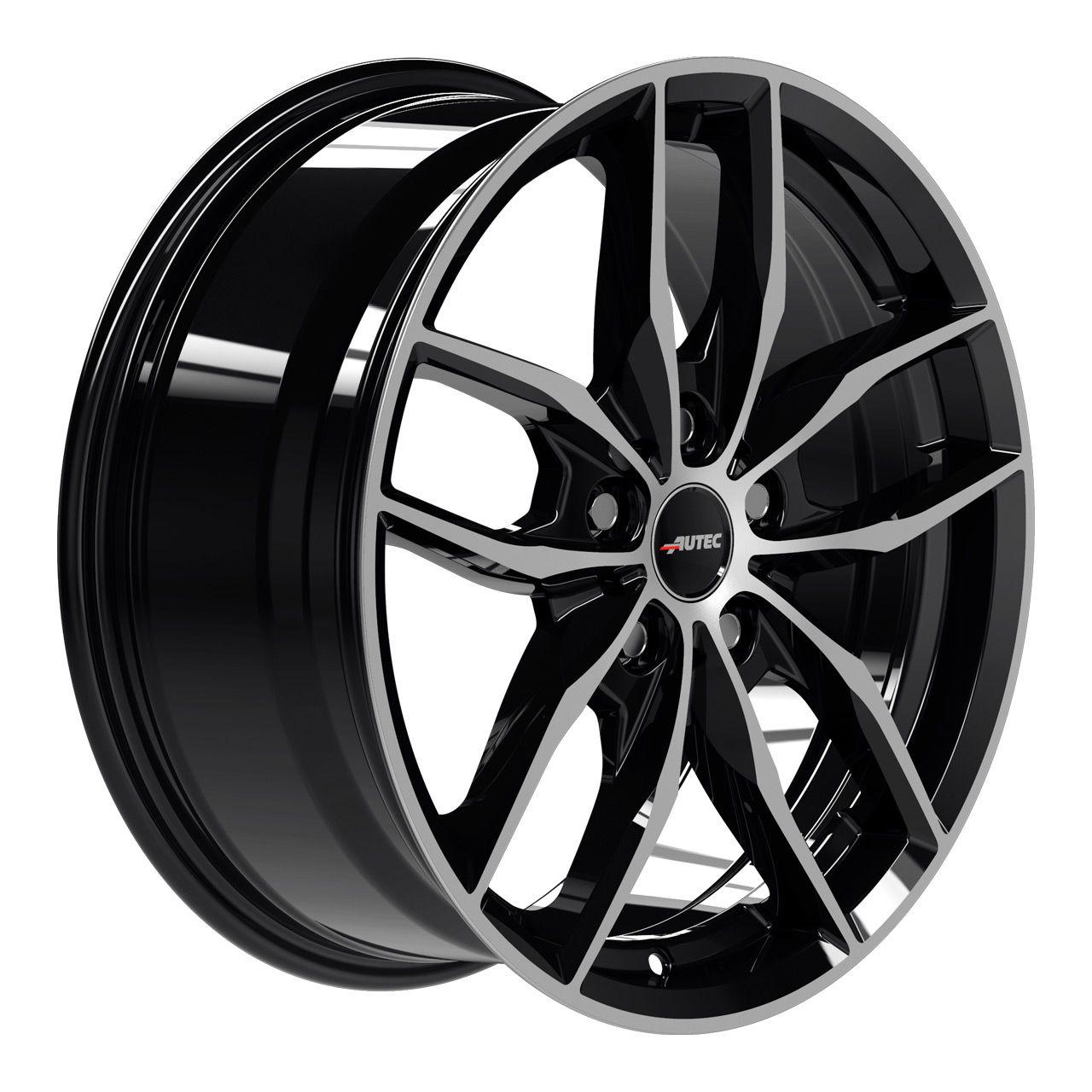 AUTEC TYP BV - BAVARIS schwarz poliert 7.5Jx18 5x112 ET25