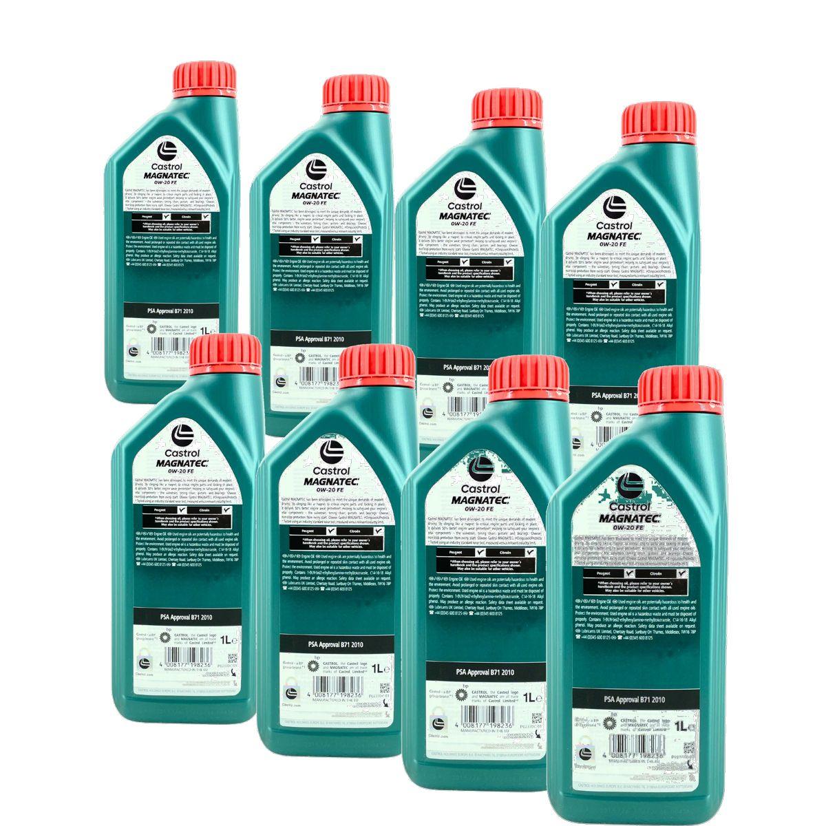 Castrol Magnatec 0W-20 FE 8x1 Liter