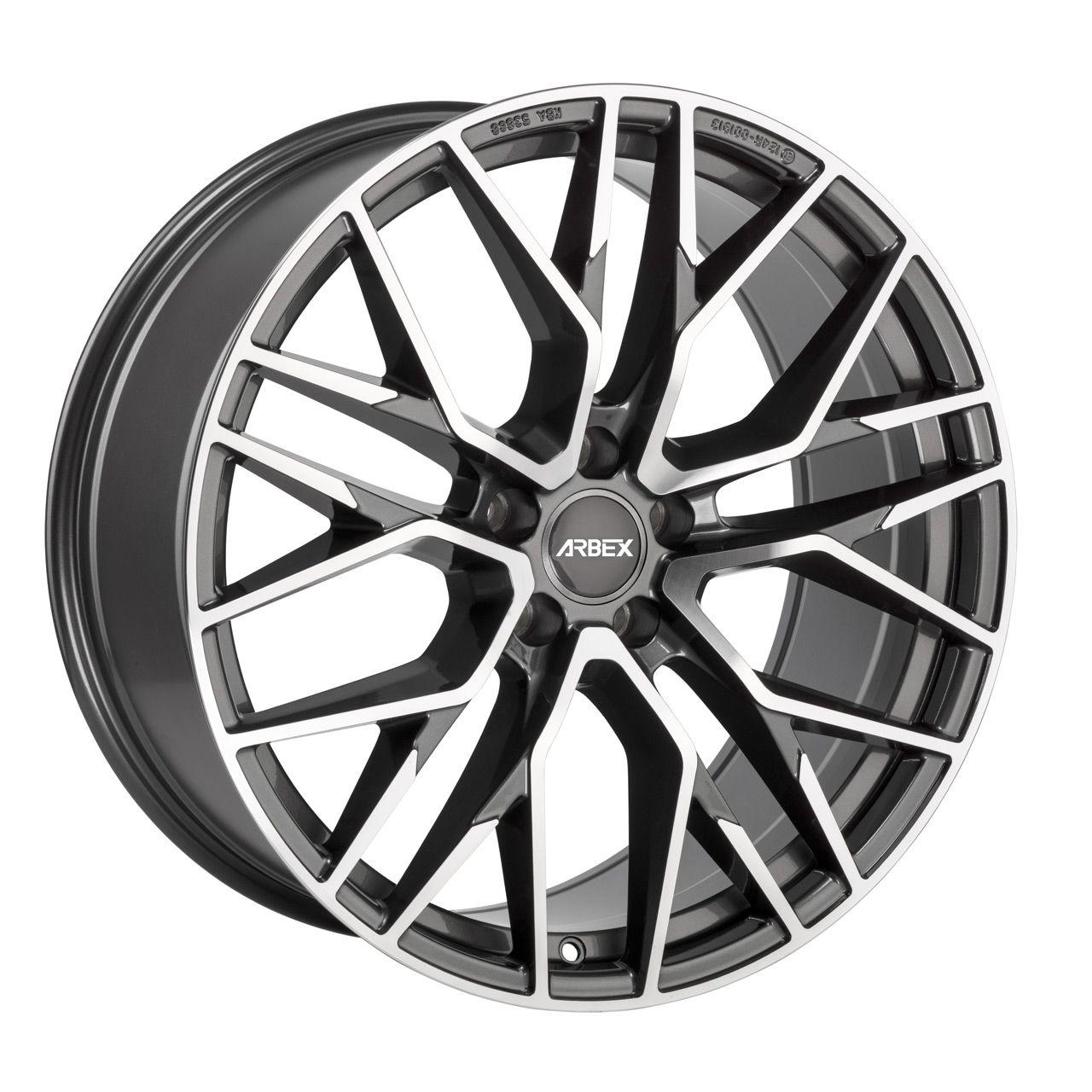 ARBEX 9 titan polish 7.5Jx17 5x114.3 ET48