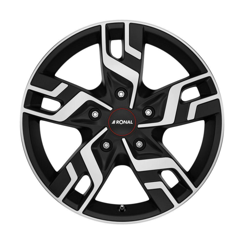 RONAL RONAL R64 jetblack-matt-frontkopiert 6.5Jx16 5x118 ET60