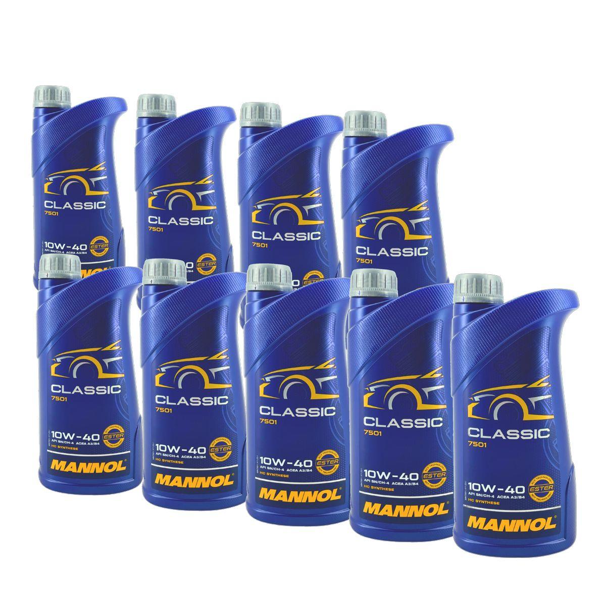 Mannol Classic 10W-40 9x1 Liter