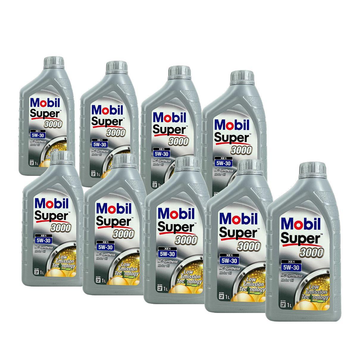 Mobil Super 3000 XE1 5W-30 9x1 Liter