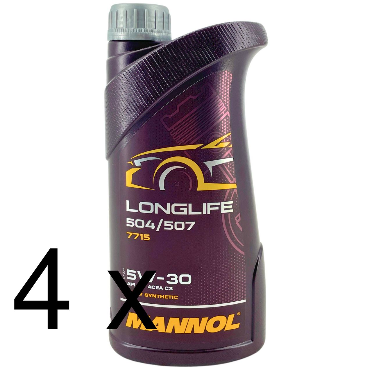 Mannol Longlife 504/507 5W-30 4x1 Liter Mannol Longlife 504/507 5W-30 4x1 Liter