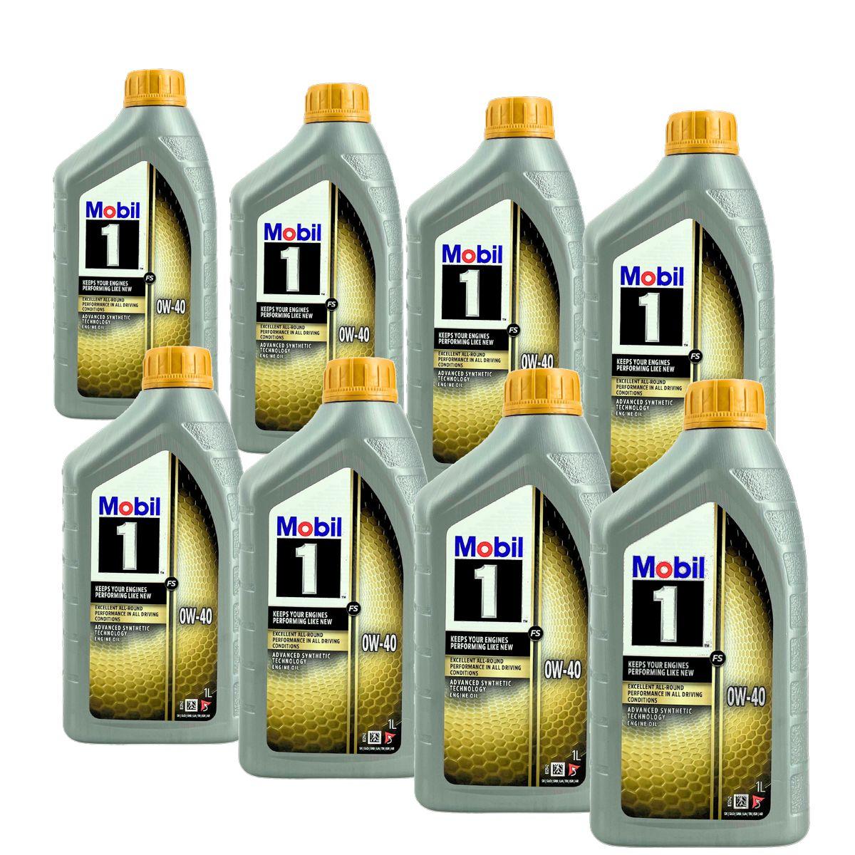 Mobil 1 FS 0W-40 8x1 Liter