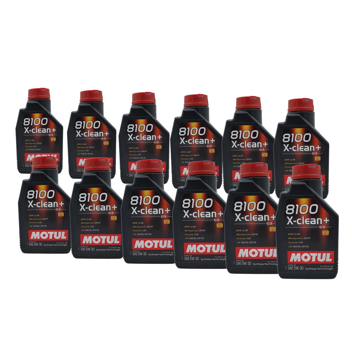 Motul 8100 X-clean+ 5W-30 12x1 Liter