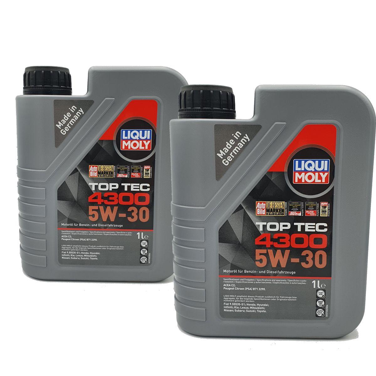 Liqui Moly Top Tec 4300 5W-30 2x1 Liter
