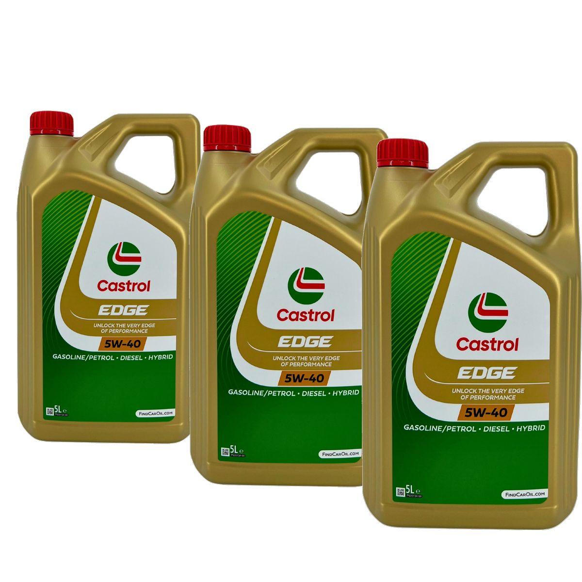 Castrol Edge 5W-40 3x5 Liter