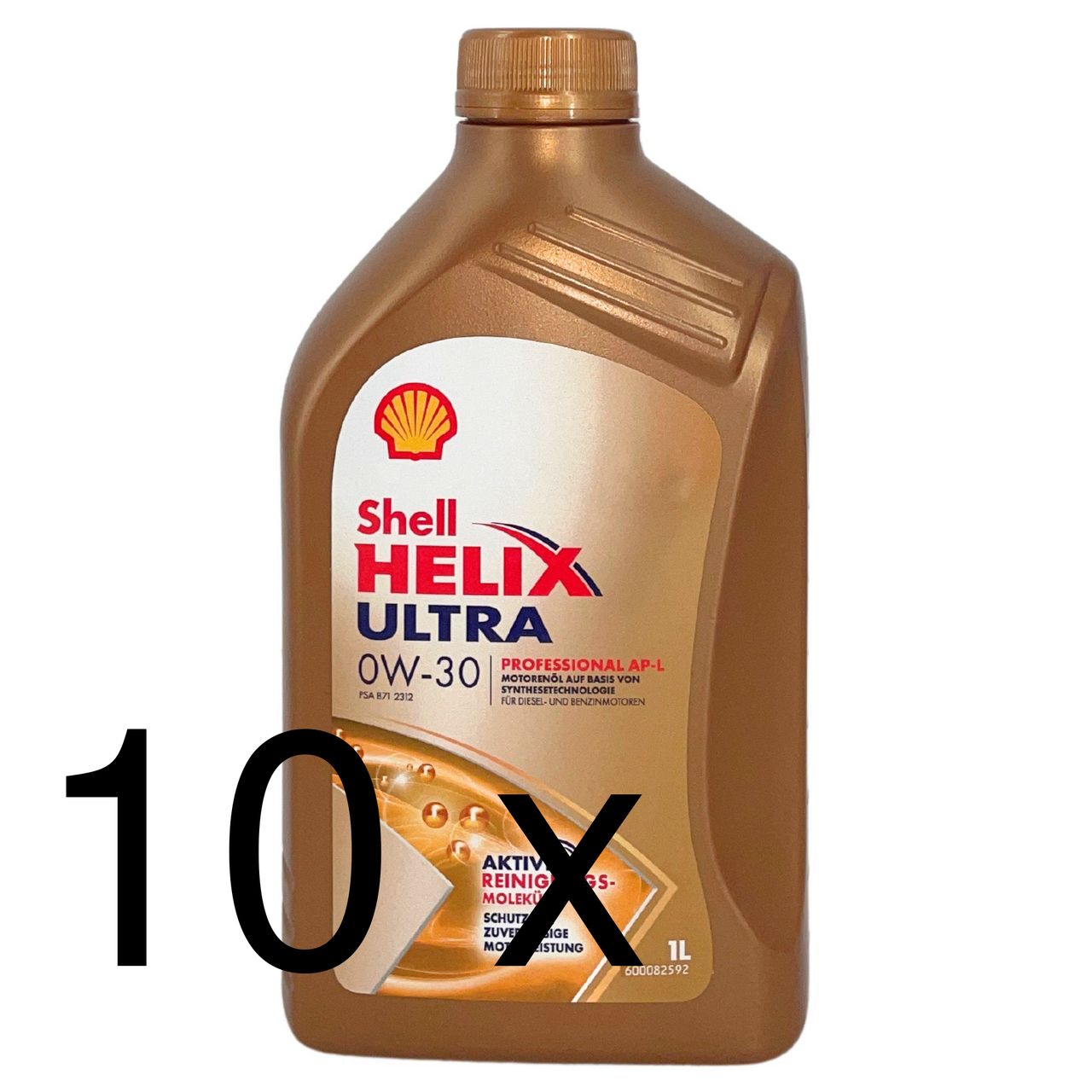 Shell Helix Ultra Professional AP-L 0W-30 10x1 Liter