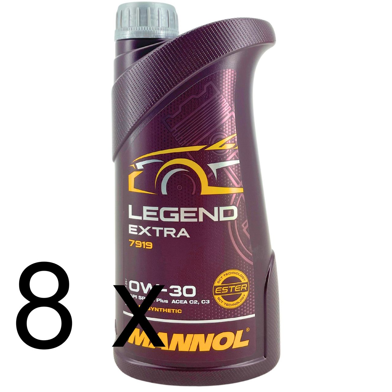 Mannol Legend Extra 0W-30 8x1 Liter Mannol Legend Extra 0W-30 8x1 Liter