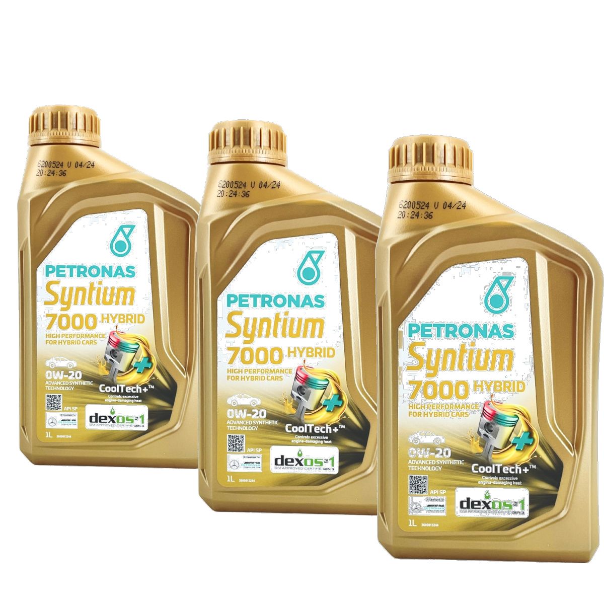 Petronas Syntium 7000 Hybrid 0W-20 SP 3x1 Liter
