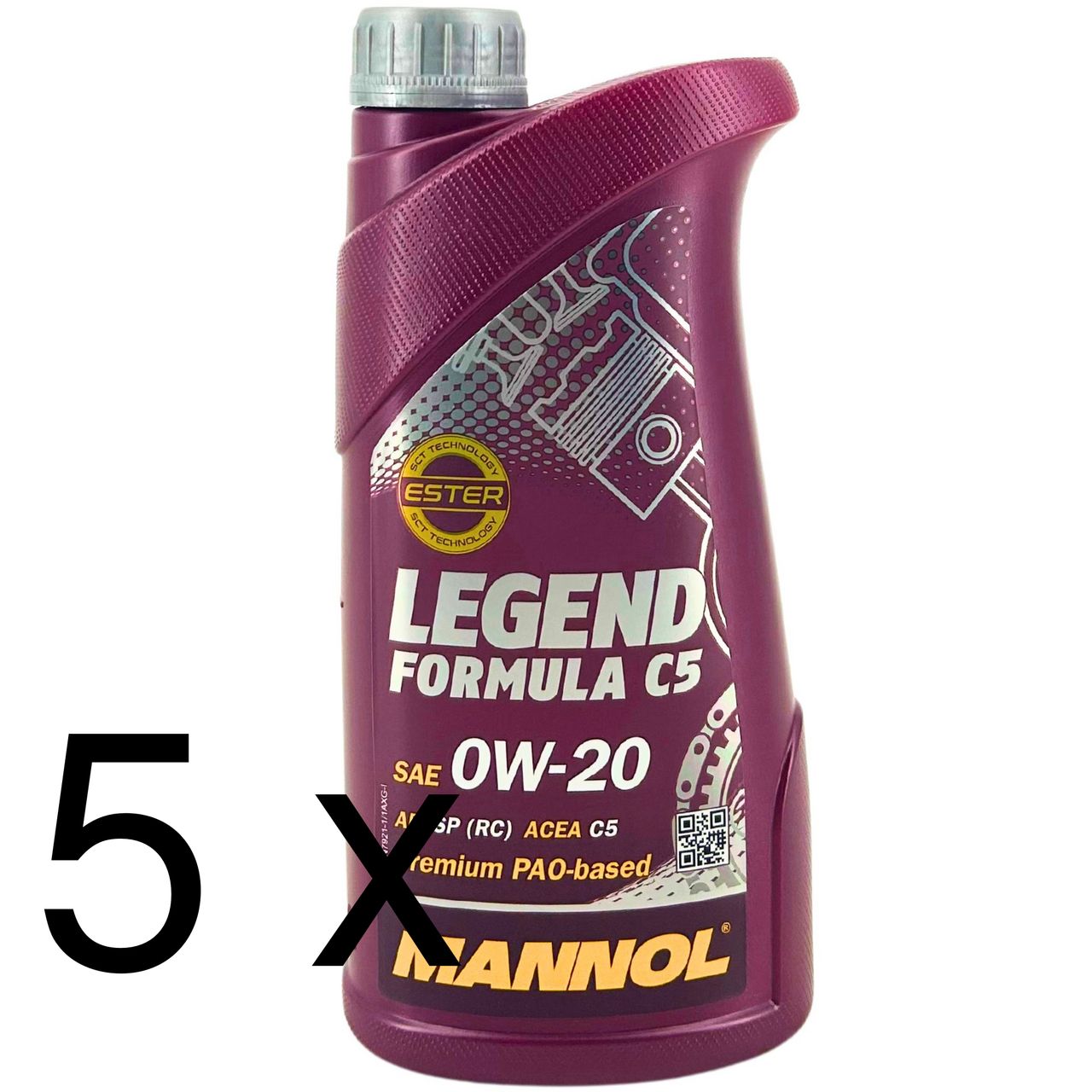 Mannol Legend Formula C5 0W-20 5x1 Liter