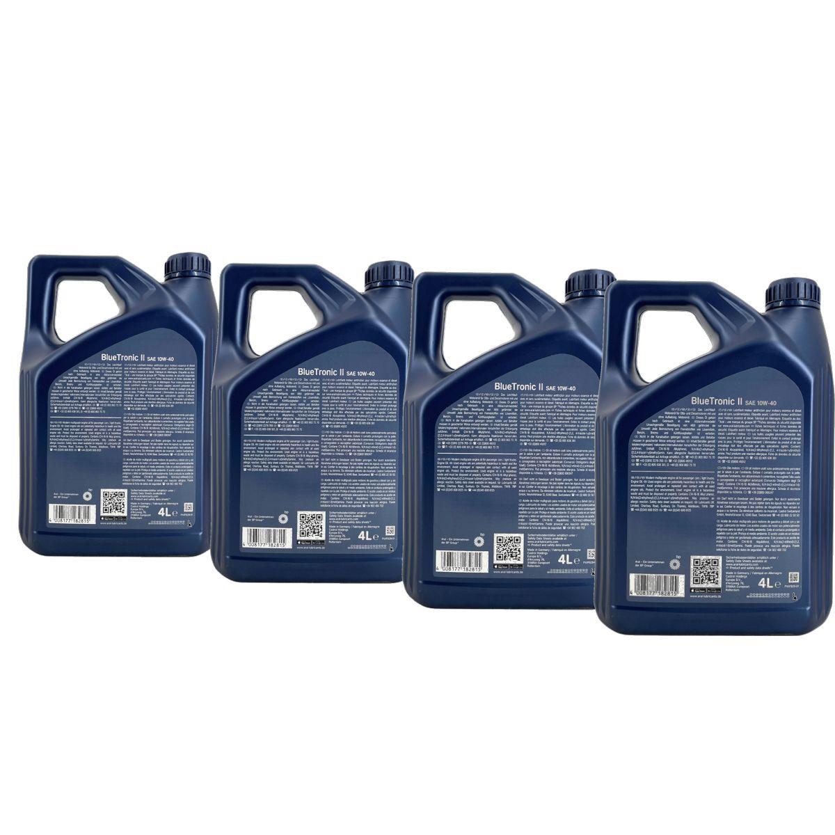 Aral BlueTronic II 10W-40 4x4 Liter