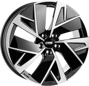 CMS C32-AERO diamond black gloss 7.5Jx19 5x114.3 ET45