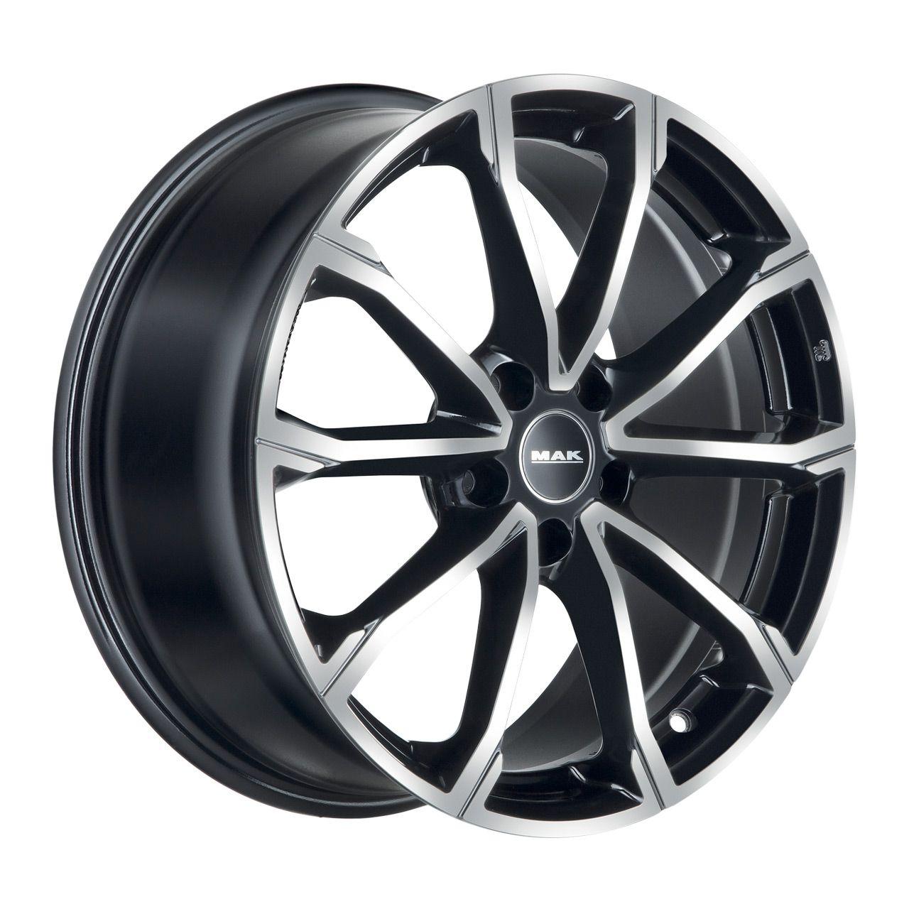 MAK DAVINCI black mirror 8.0Jx18 5x110 ET34