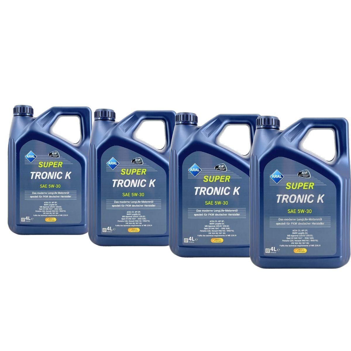 Aral SuperTronic K 5W-30 4x4 Liter