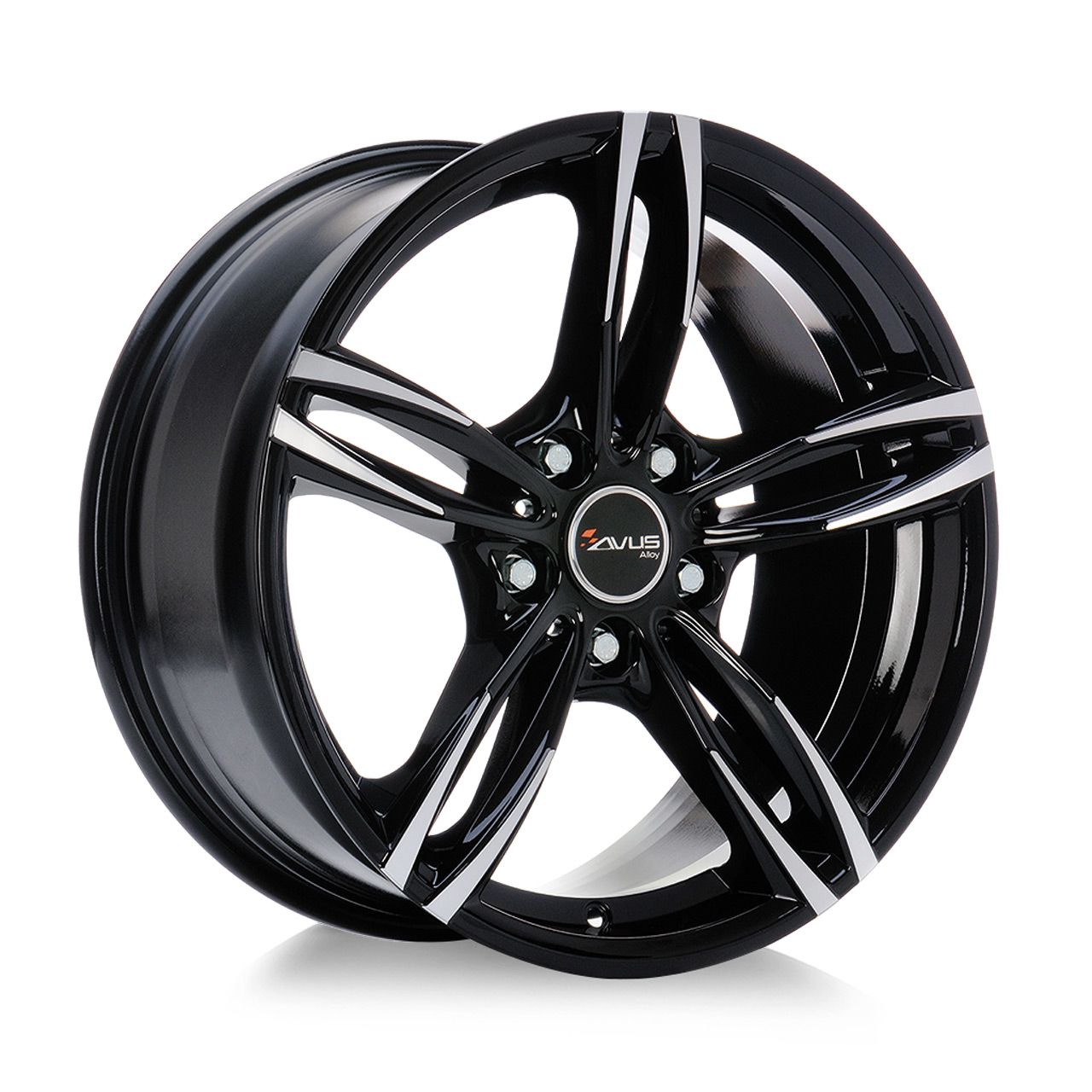 AVUS RACING AC-MB3 black polished 9.5Jx20 5x120 ET45