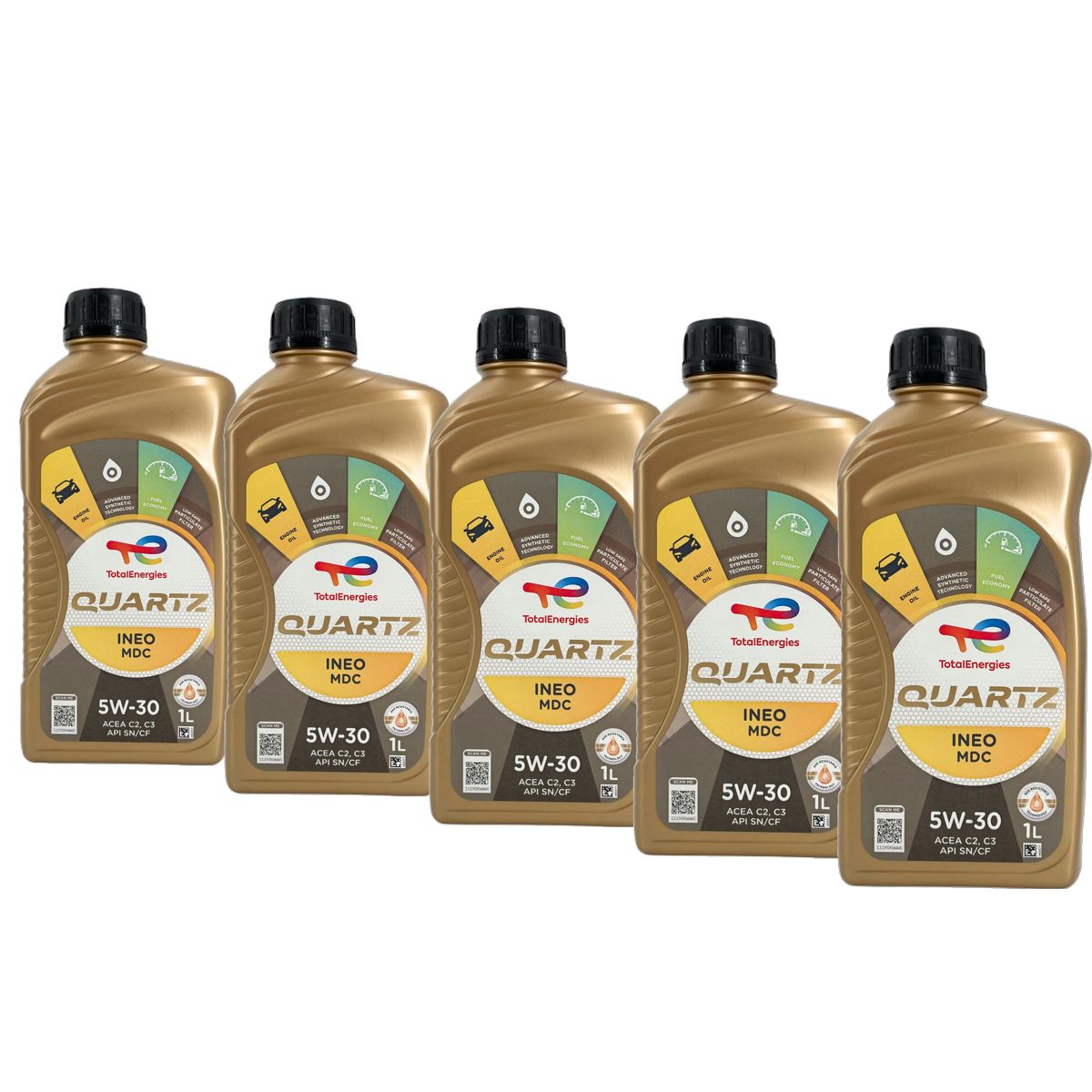 Total Quartz Ineo MDC 5W-30 5x1 Liter