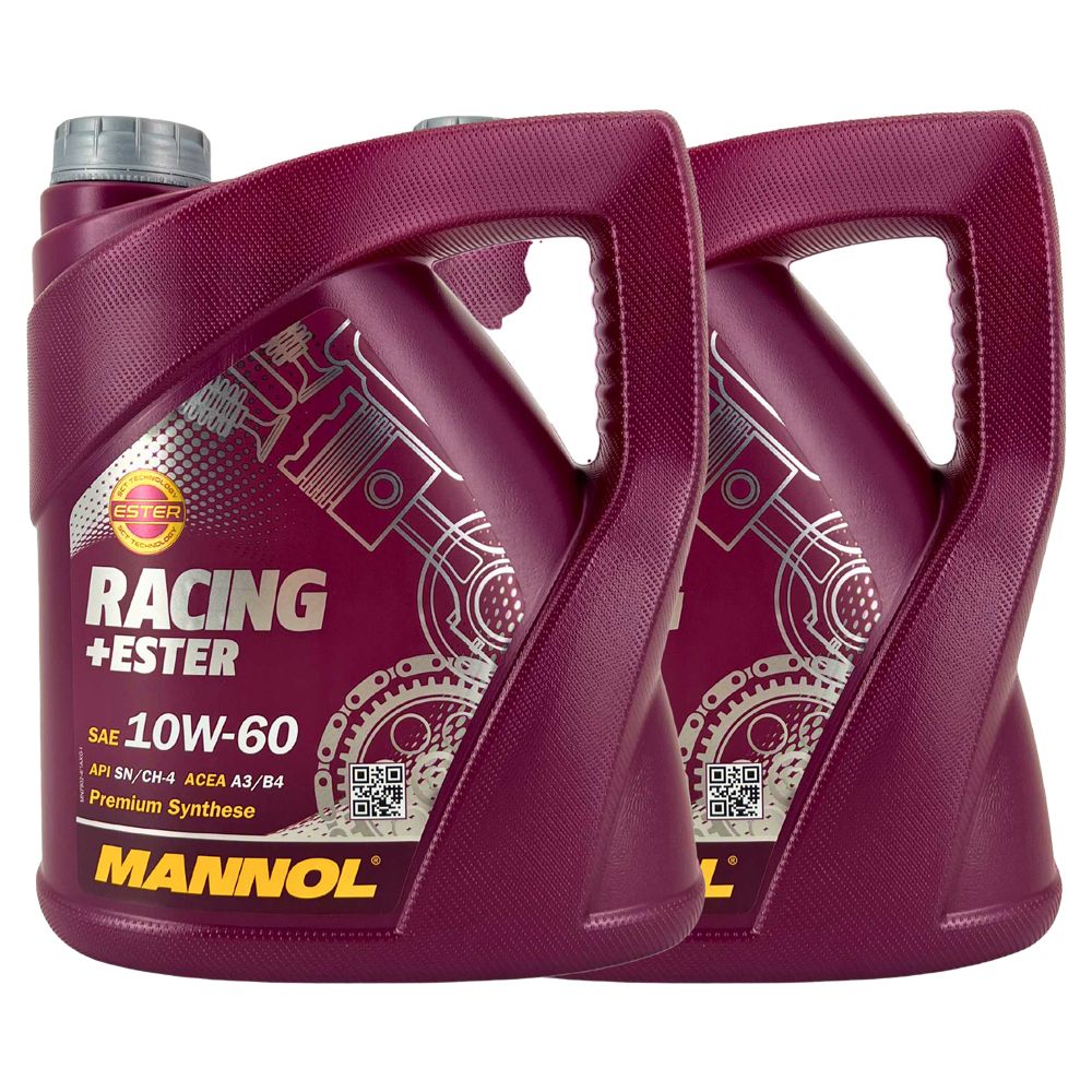 Mannol Racing + Ester 10W-60 2x4 Liter