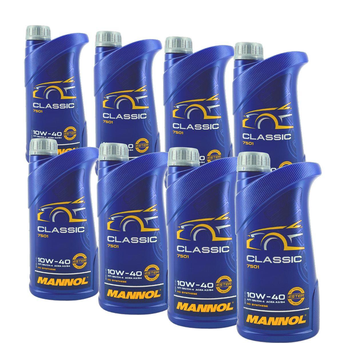 Mannol Classic 10W-40 8x1 Liter