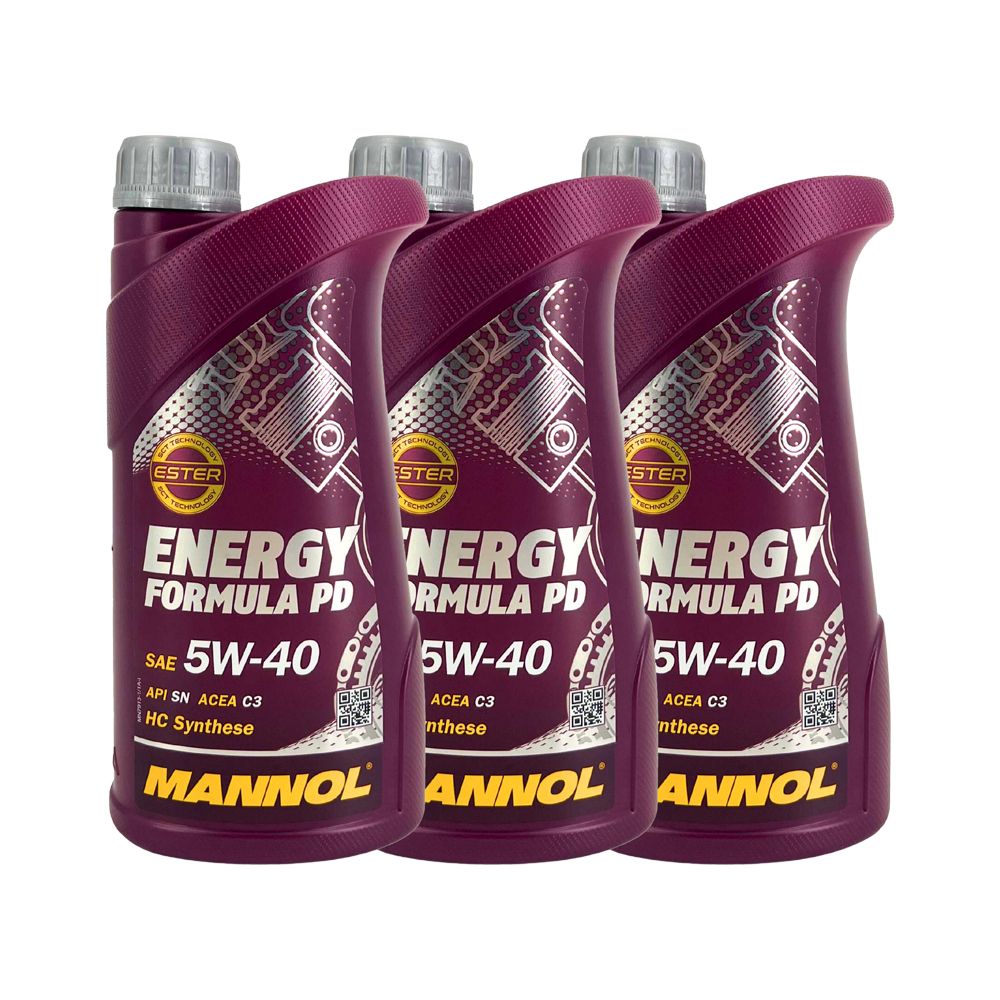 Mannol Energy Formula PD 5W-40 3x1 Liter