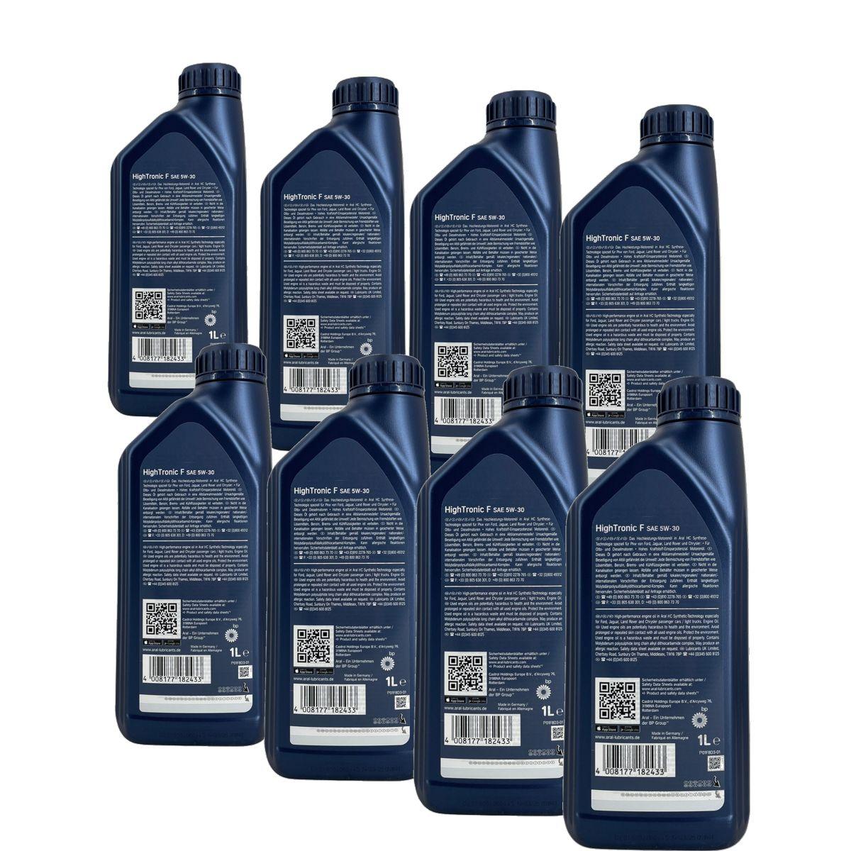 Aral HighTronic F 5W-30 8x1 Liter