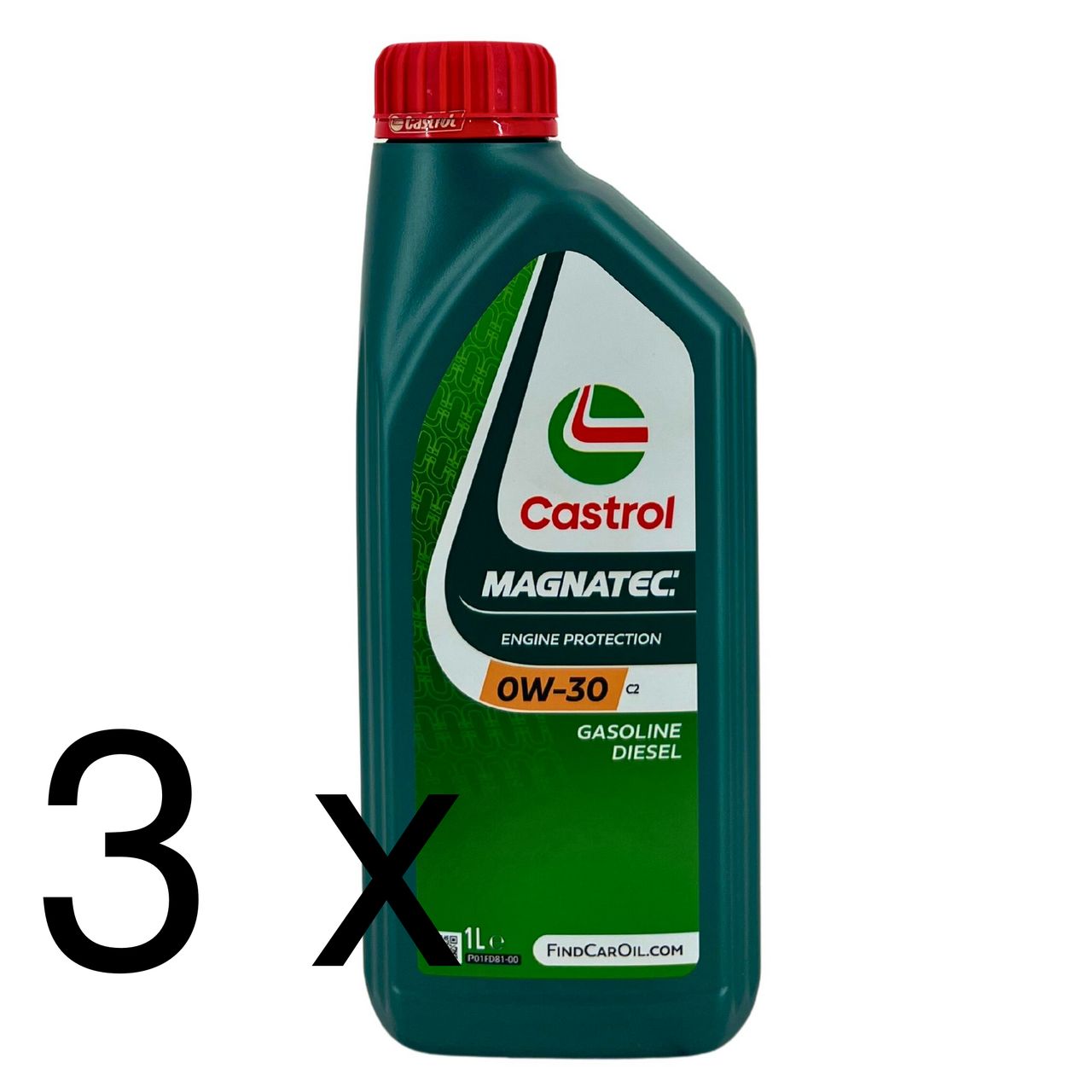 Castrol Magnatec 0W-30 C2 3x1 Liter Castrol Magnatec 0W-30 C2 3x1 Liter