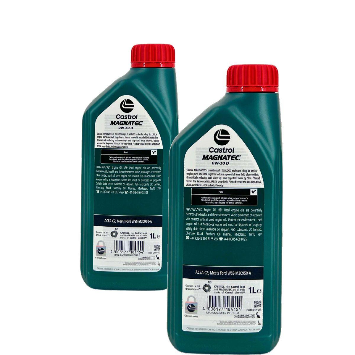 Castrol Magnatec 0W-30 D  2x1 Liter