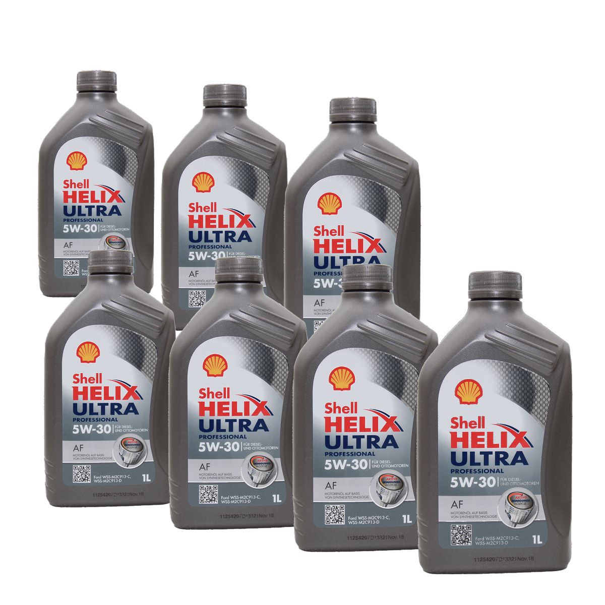 Shell Helix Ultra Professional AF 5W-30 7x1 Liter