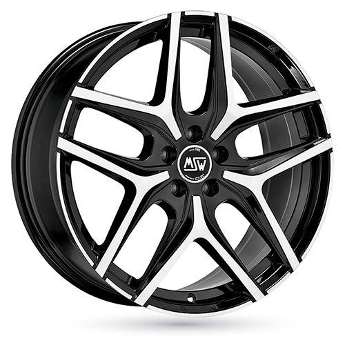 MSW (OZ) MSW 40 gloss black full polished 10.0Jx20 5x110 ET41
