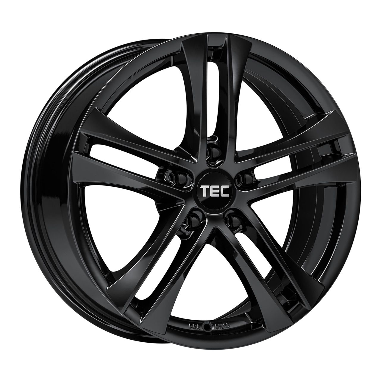 TEC-SPEEDWHEELS AS4 glanz schwarz 7.5Jx17 5x112 ET45
