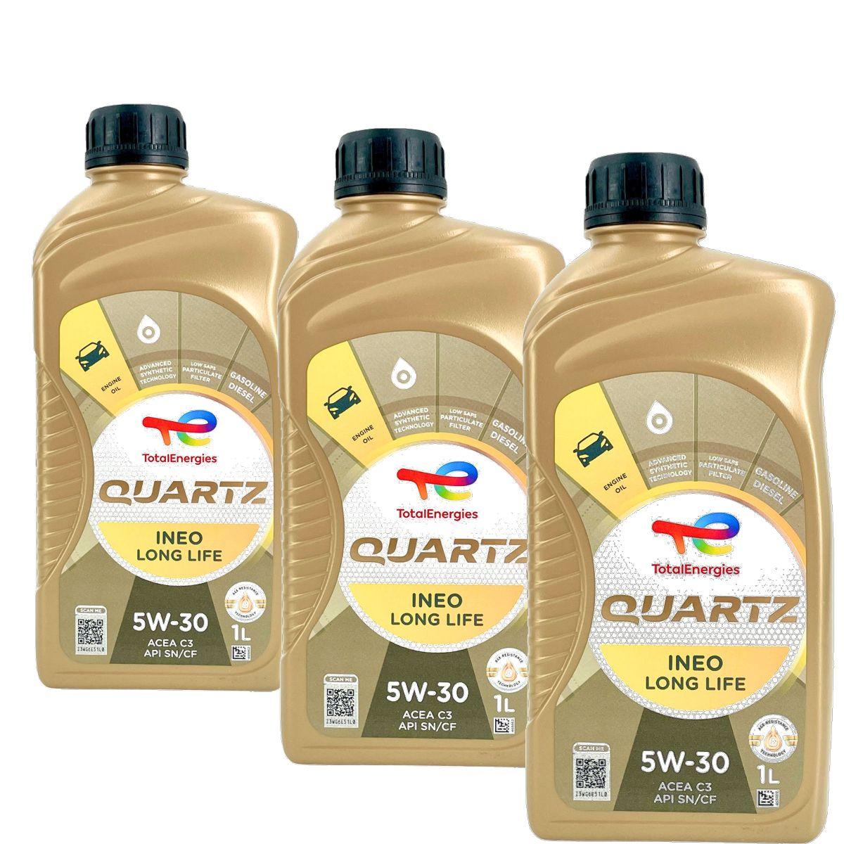 Total Quartz Ineo Longlife 5W-30 3x1 Liter