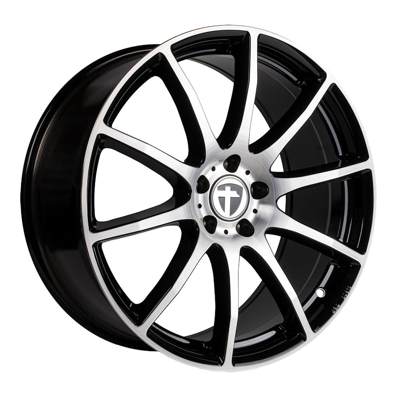 TOMASON TN1 FLOW black polished 9.0Jx20 5x112 ET45