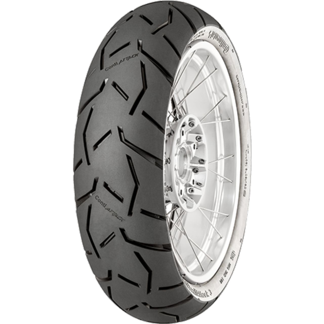 CONTINENTAL CONTITRAILATTACK 3 180/55 R17 M/C TL 73(W) REAR