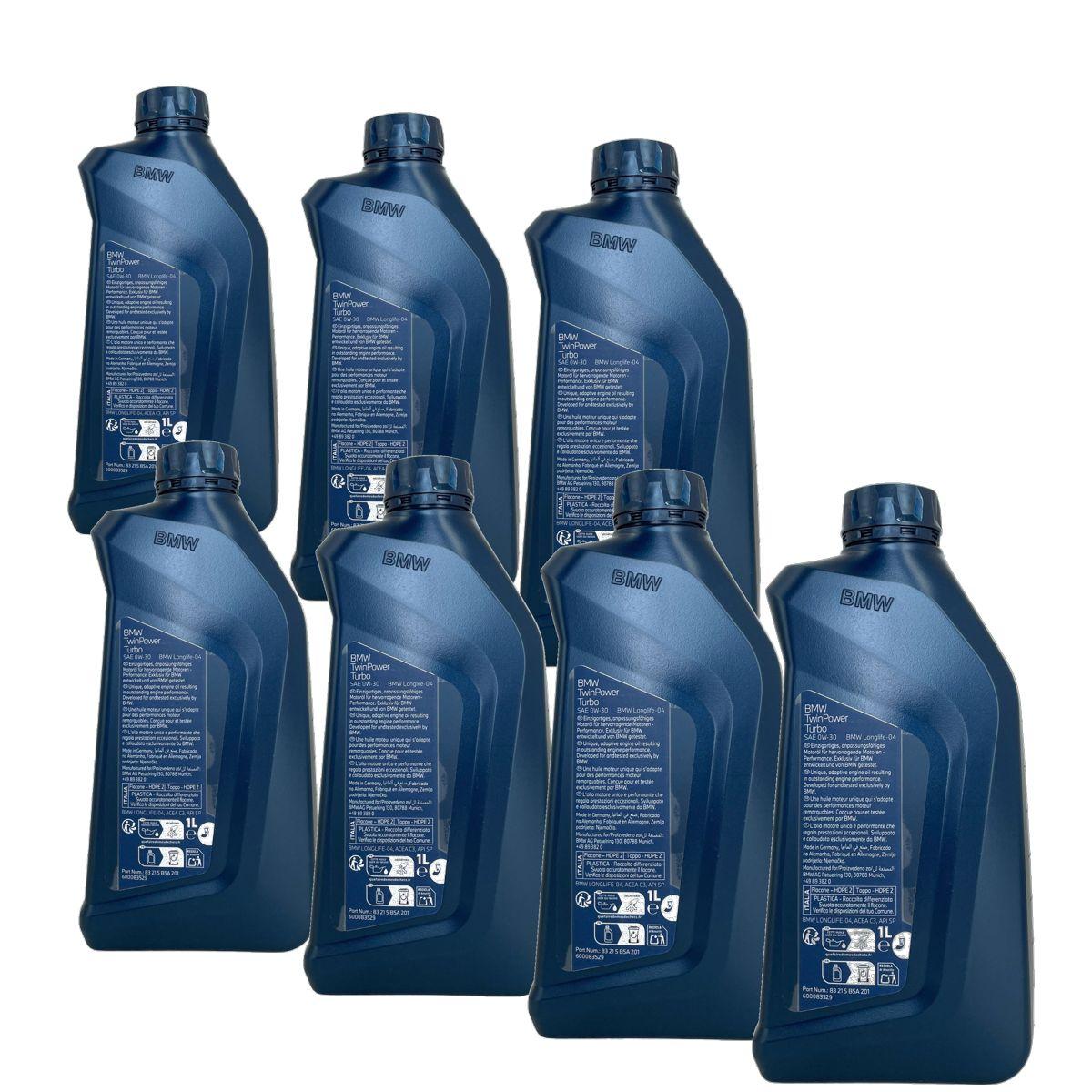 BMW TwinPower Turbo LL-04 0W-30 7x1 Liter