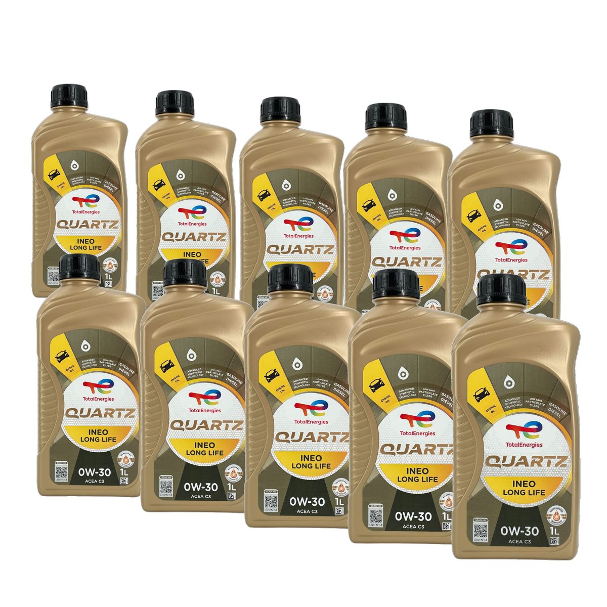 Total Quartz Ineo Long Life 0W-30 10x1 Liter