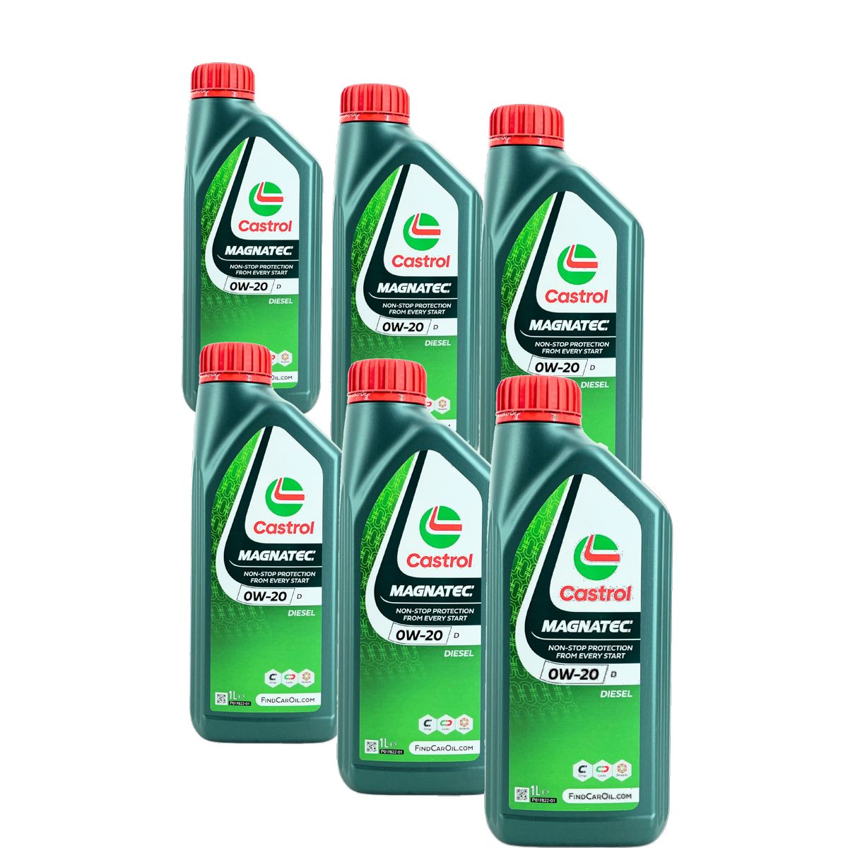 Castrol Magnatec Diesel 0W-20 6x1 Liter