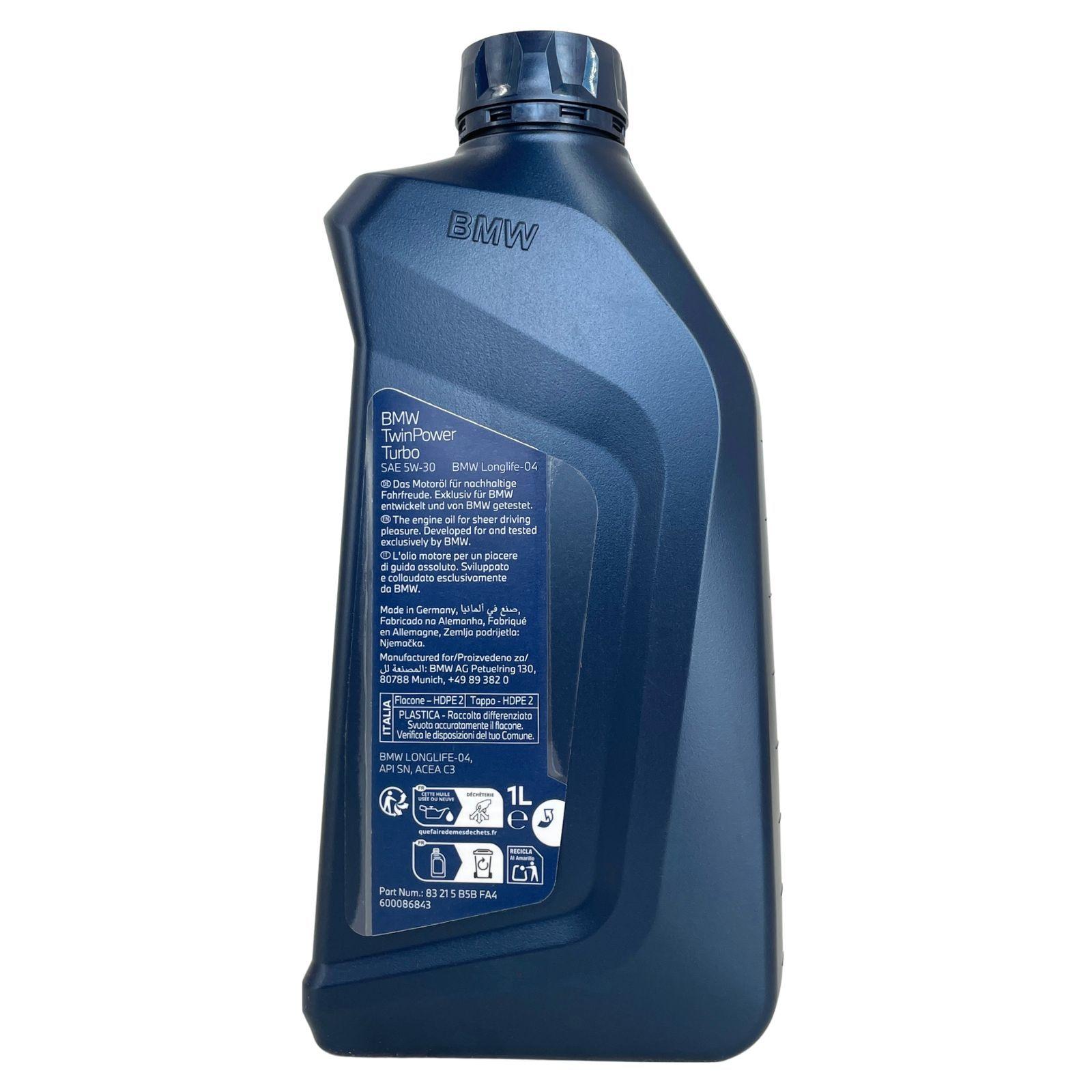 BMW TwinPower Turbo LL-04 5W-30 12x1 Liter