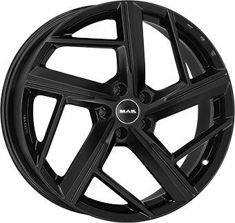 MAK QVATTRO gloss black 8.5Jx 5x112 ET33