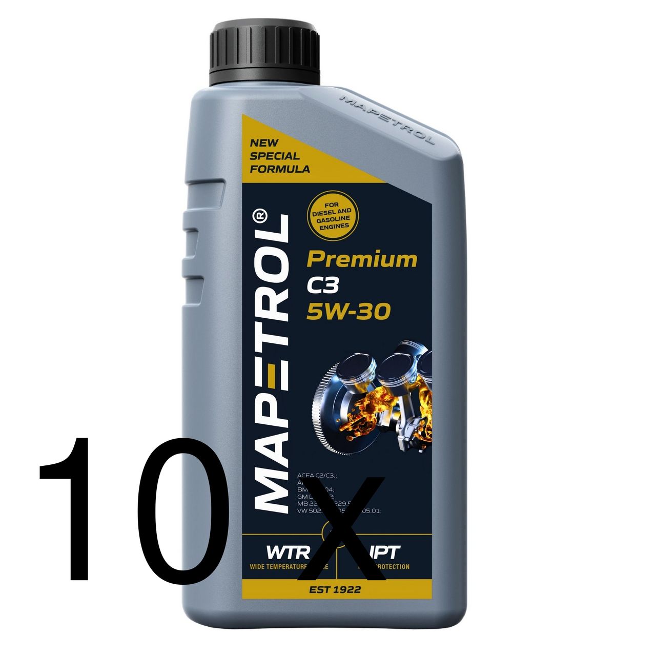 Mapetrol Premium C3 5W-30 10x1 Liter
