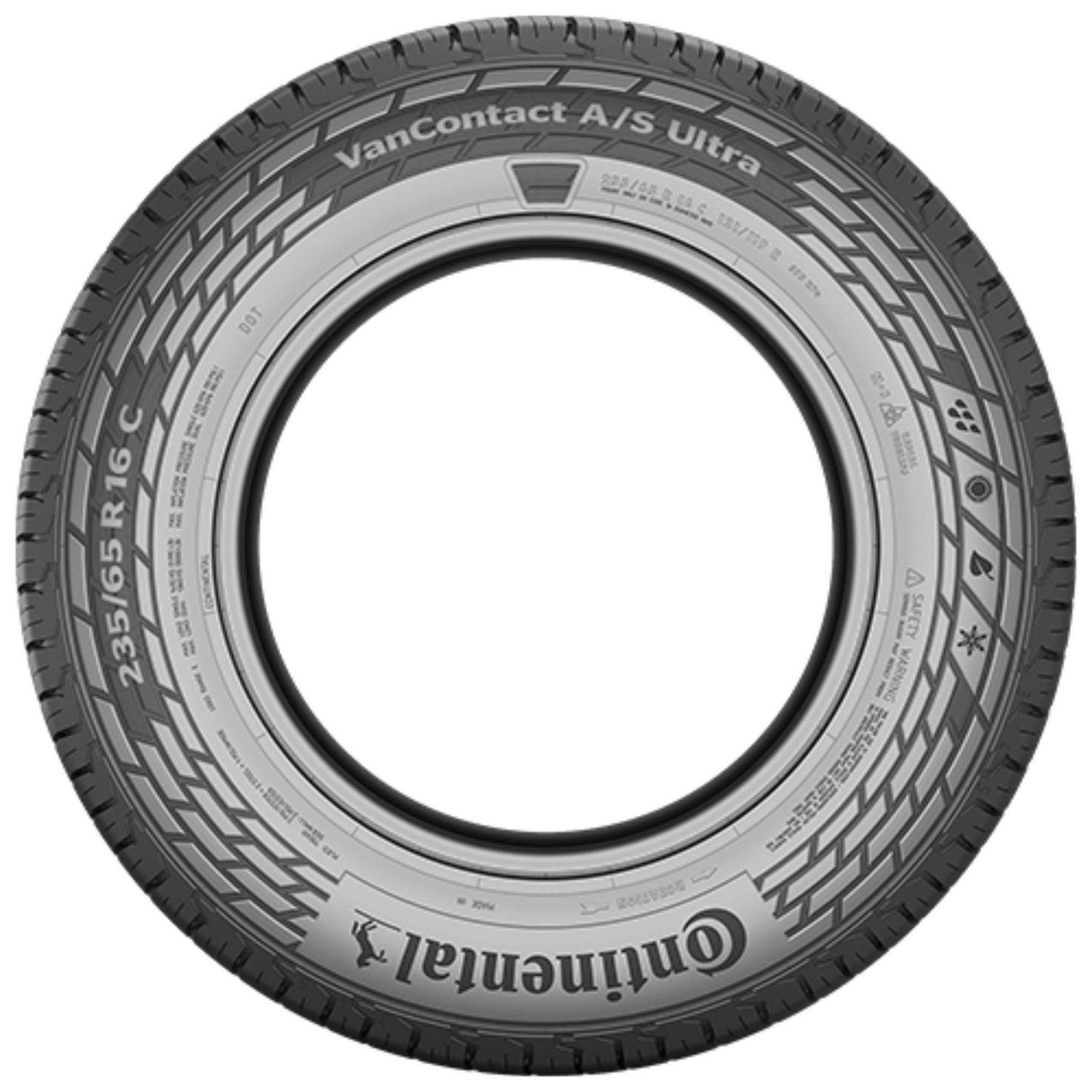 CONTINENTAL VANCONTACT A/S ULTRA 235/65R16C 121Q BSW