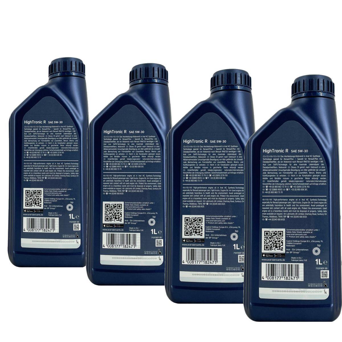 Aral HighTronic R 5W-30 4x1 Liter