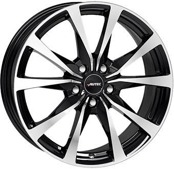 AUTEC TYP BX - BRIXEN schwarz poliert 7.0Jx18 5x112 ET43