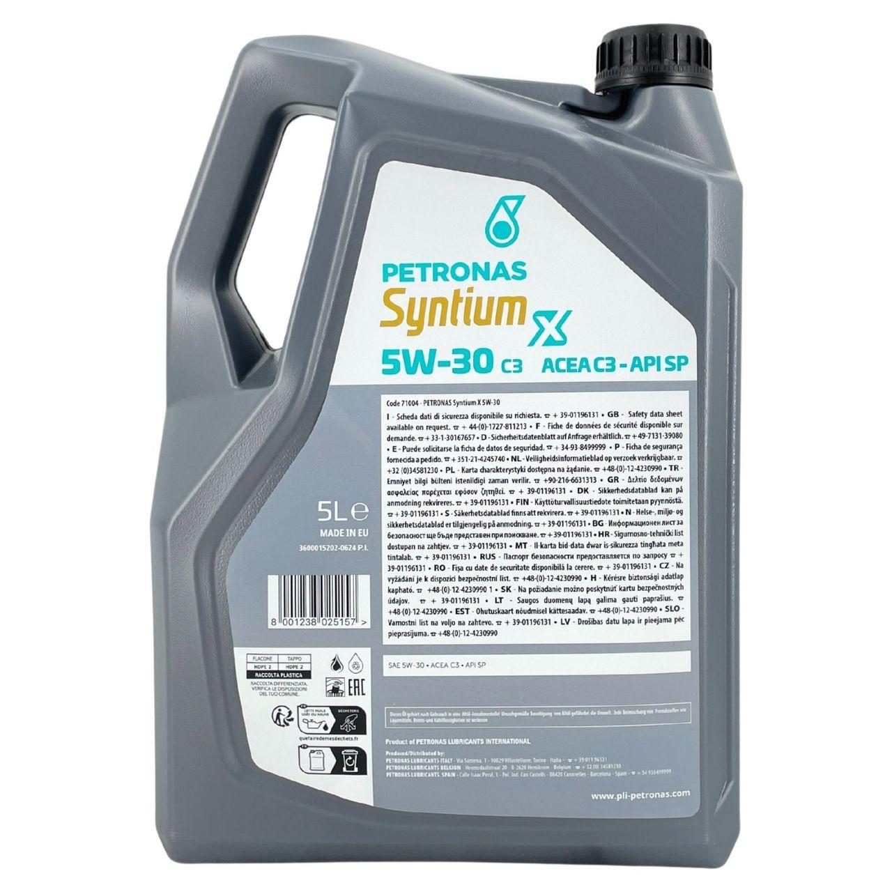Petronas Syntium X 5W-30 C3 5 Liter